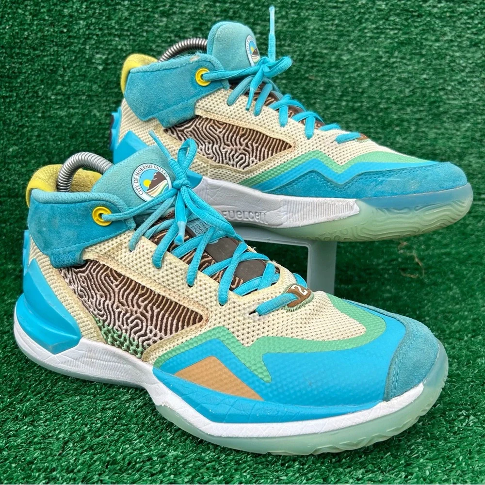 New Balance Kawhi Leonard PE Moreno Valley Blue Ice 9.5 BBKLSWB1 Finals MVP LA
